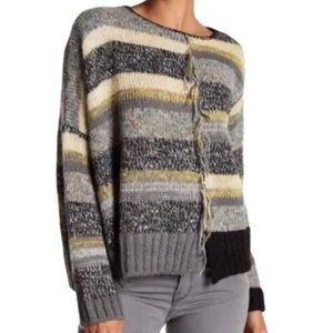 Zadig Voltaire Jemma Striped Knit Pullover sweater, size S, Wool, Designer